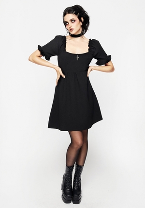 Disturbia Hathor Frill Mini Robe | KLW-62552879