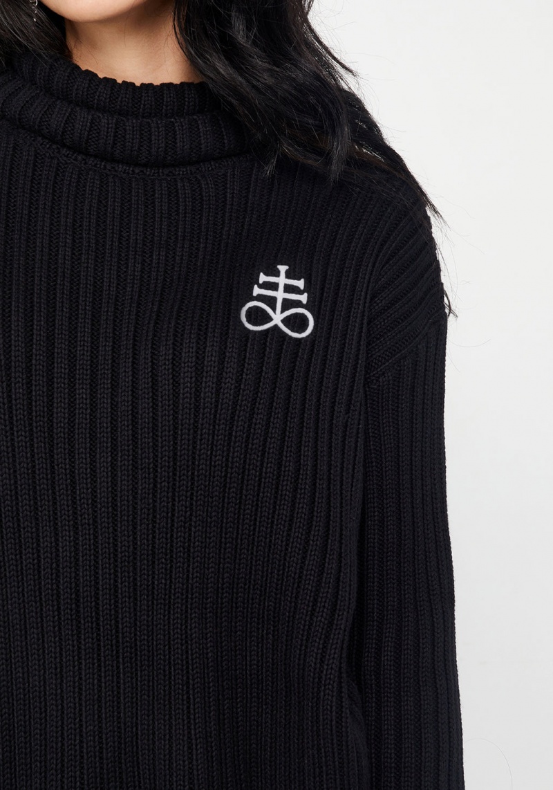 Disturbia Leviathan Funnel Neck Jumper | FAB-39429866