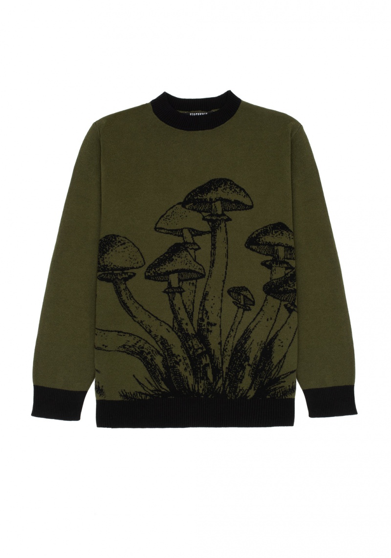 Disturbia Mildew Unisex Mushroom Jumper | PPT-72792303