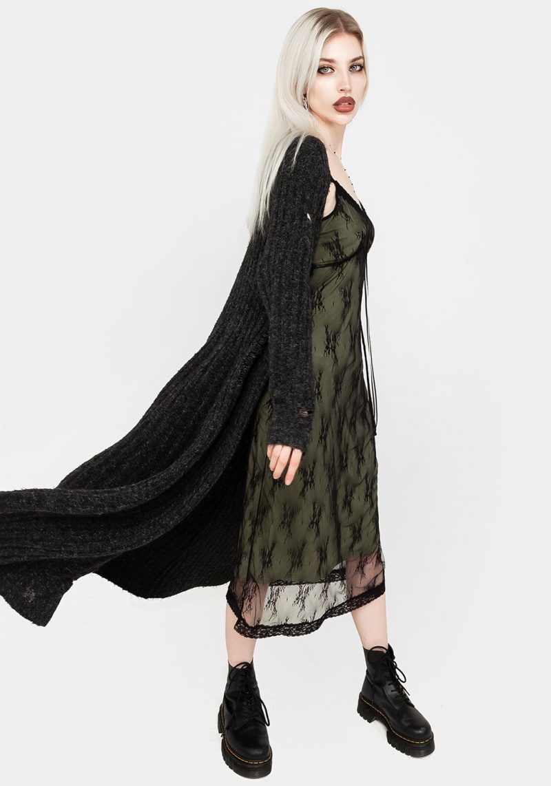 Disturbia Elegy Longline Cardigan | CJH-99146572