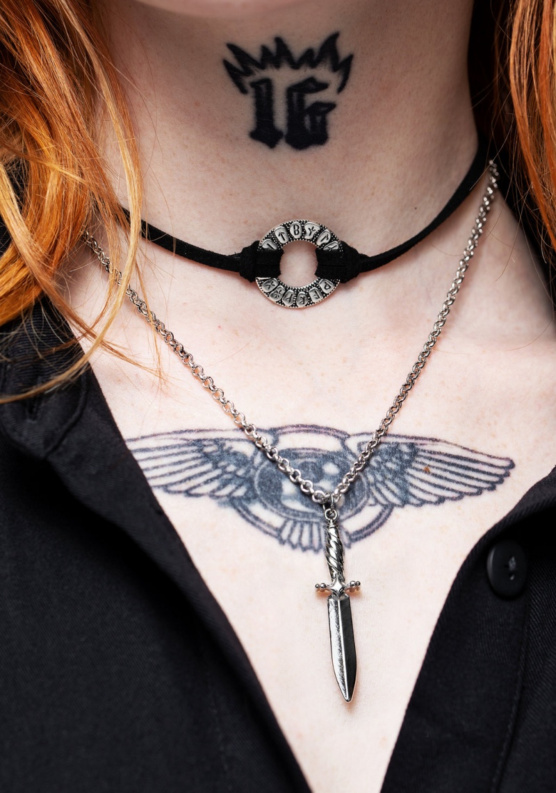 Disturbia Mathilda Layered Choker Necklace | NJT-69166612