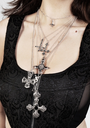 Disturbia Confession Multi-Chain Necklace | LVD-40147965