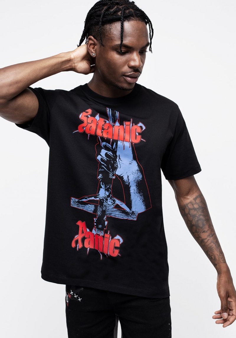 Disturbia Satanic Panic Unisex T-Shirt | VHO-81780312