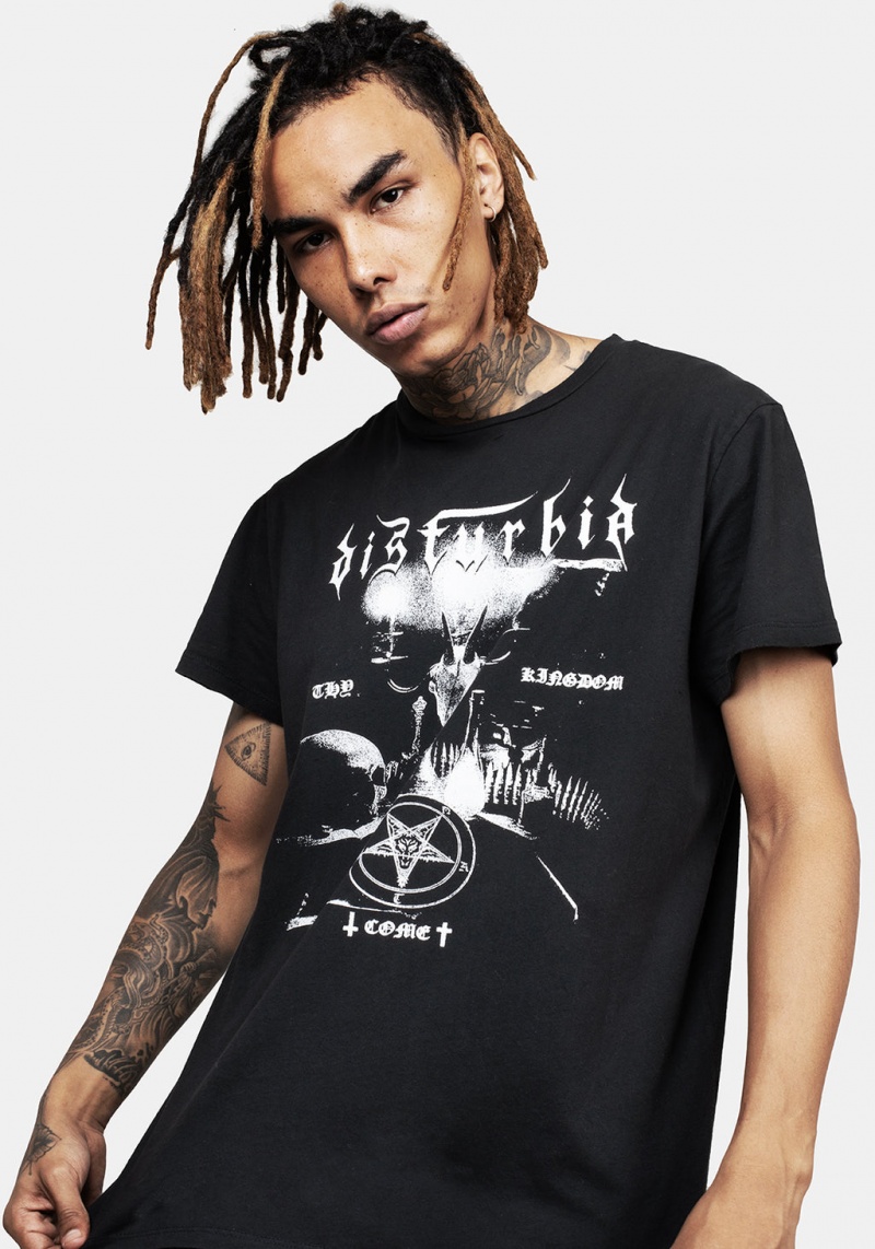 Disturbia Kingdom Washed T-Shirt | BDO-49444909