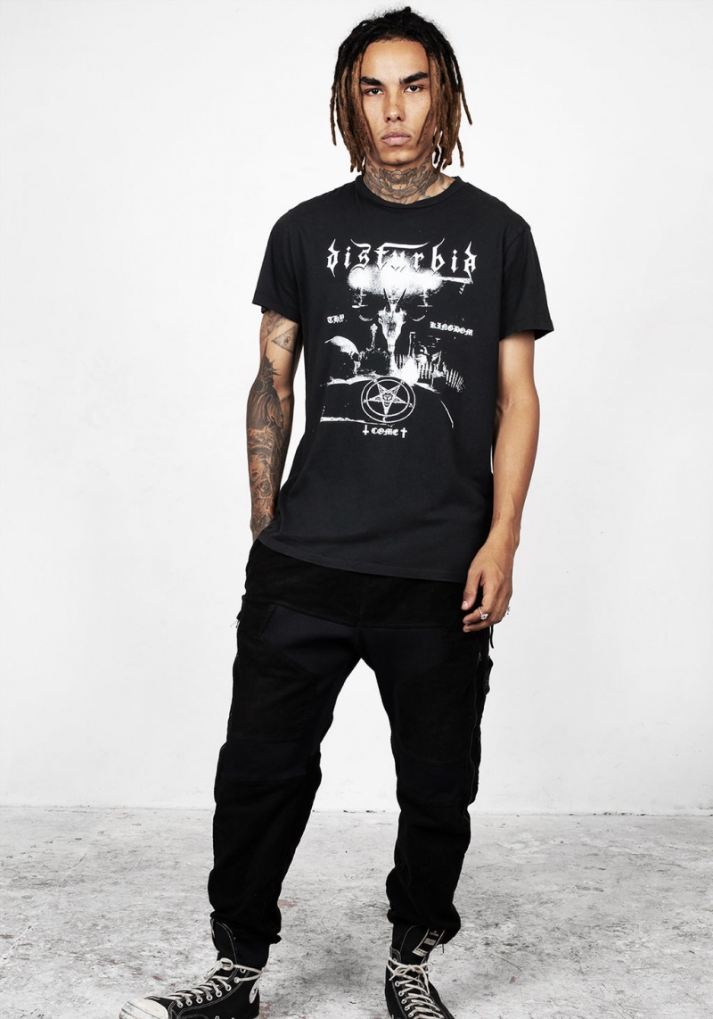 Disturbia Kingdom Washed T-Shirt | BDO-49444909