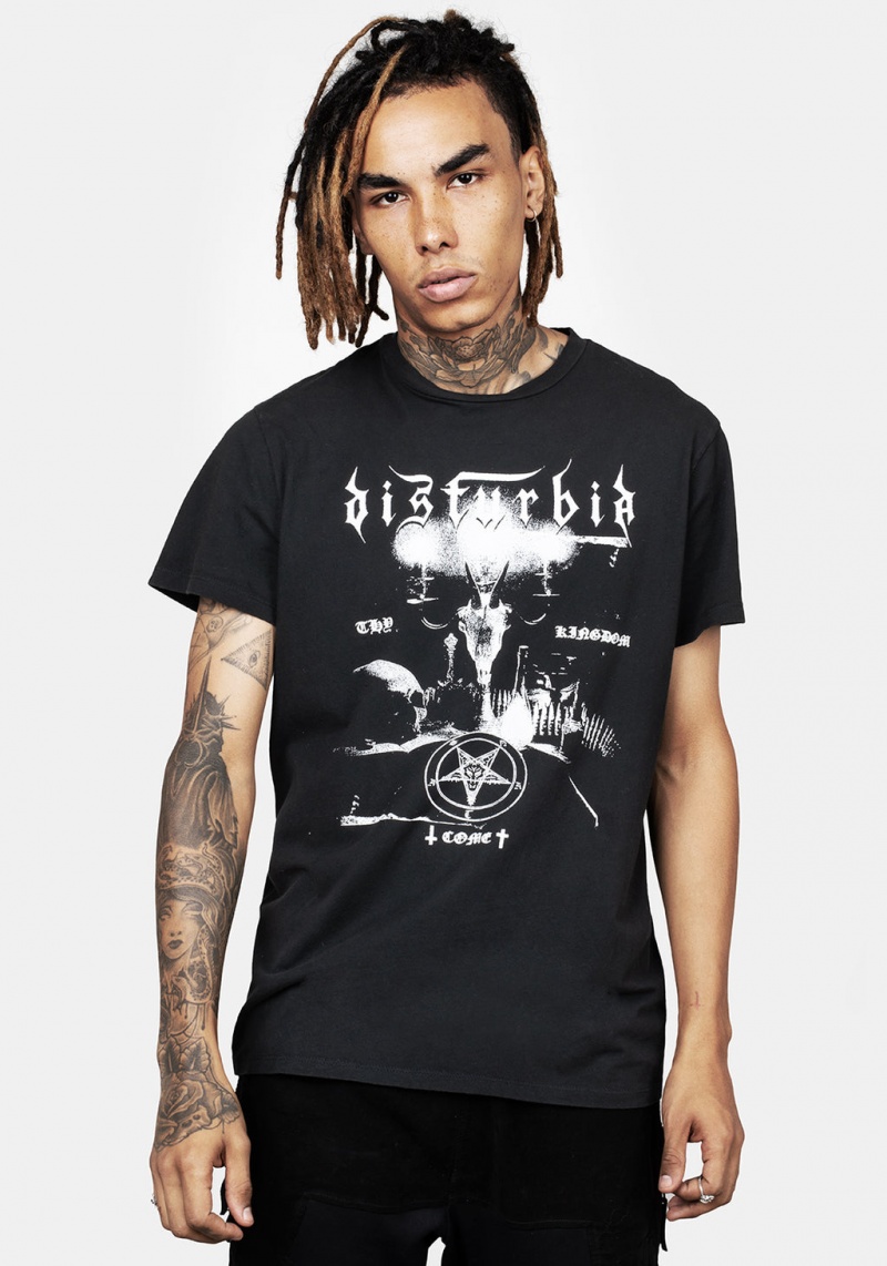 Disturbia Kingdom Washed T-Shirt | BDO-49444909