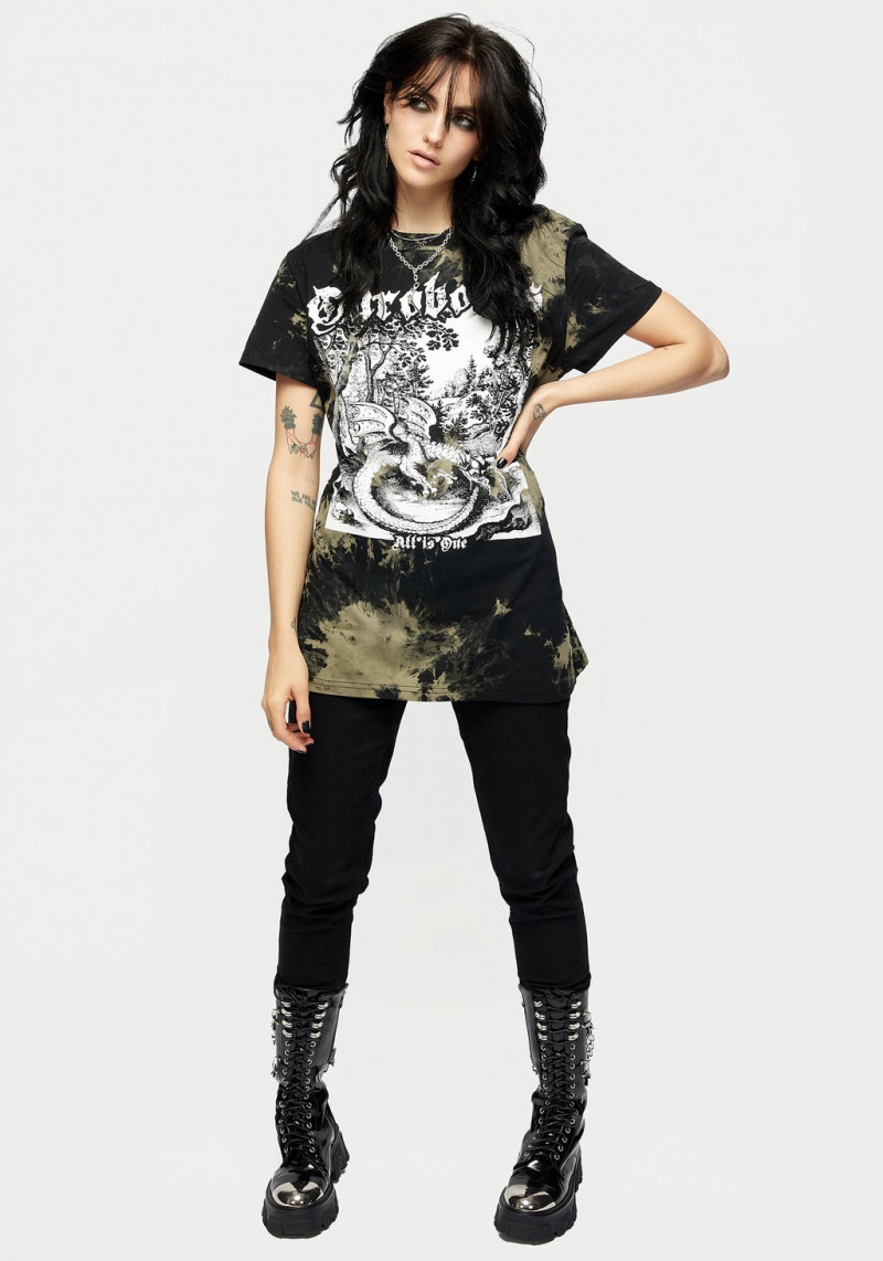 Disturbia Ouroboros Unisex Tie Dye Tee | MVX-98519921