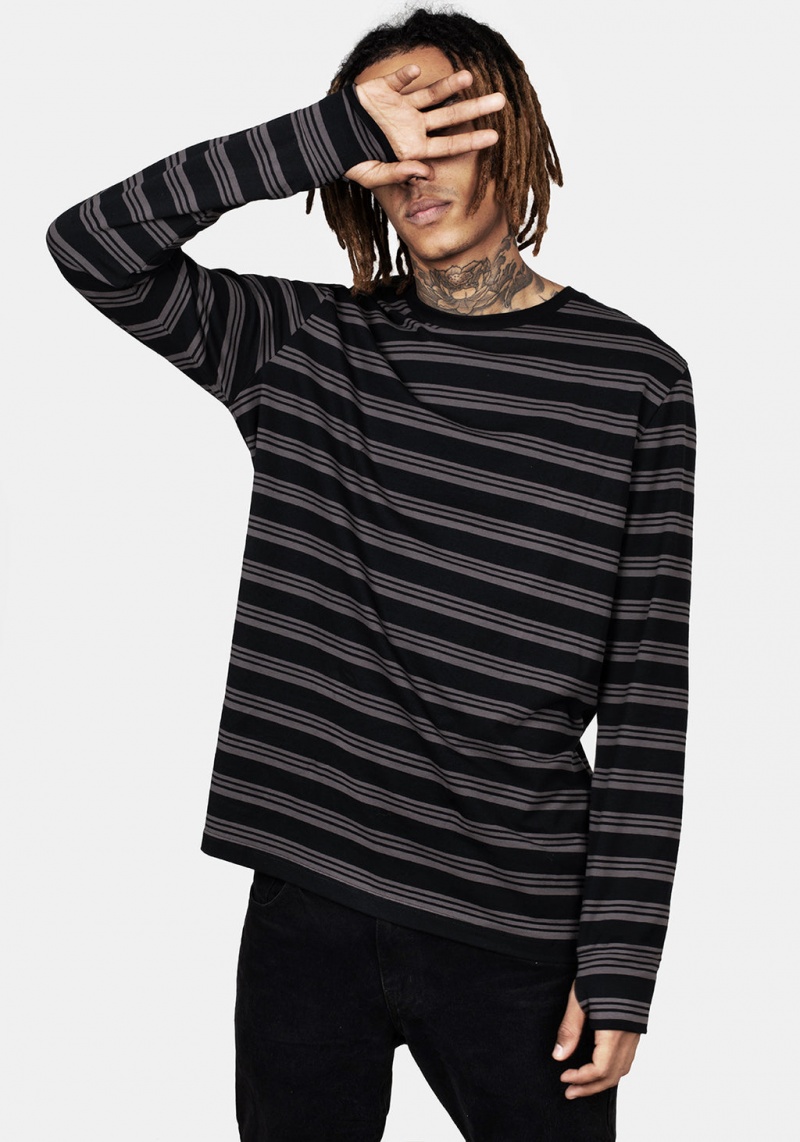 Disturbia Nevermind Long Sleeve T-Shirt | OUP-19962414