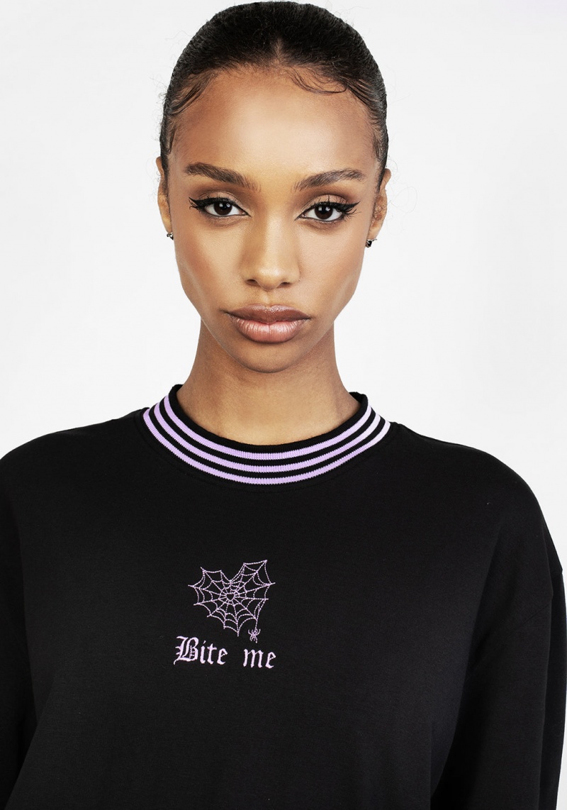 Disturbia Bite Me Oversized T-Shirt | UOA-42677708