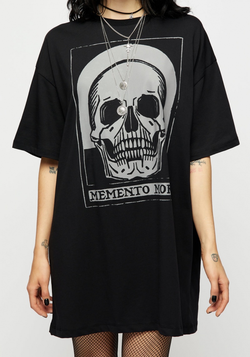 Disturbia Memento Mori Tee Robe | ZYZ-91635920