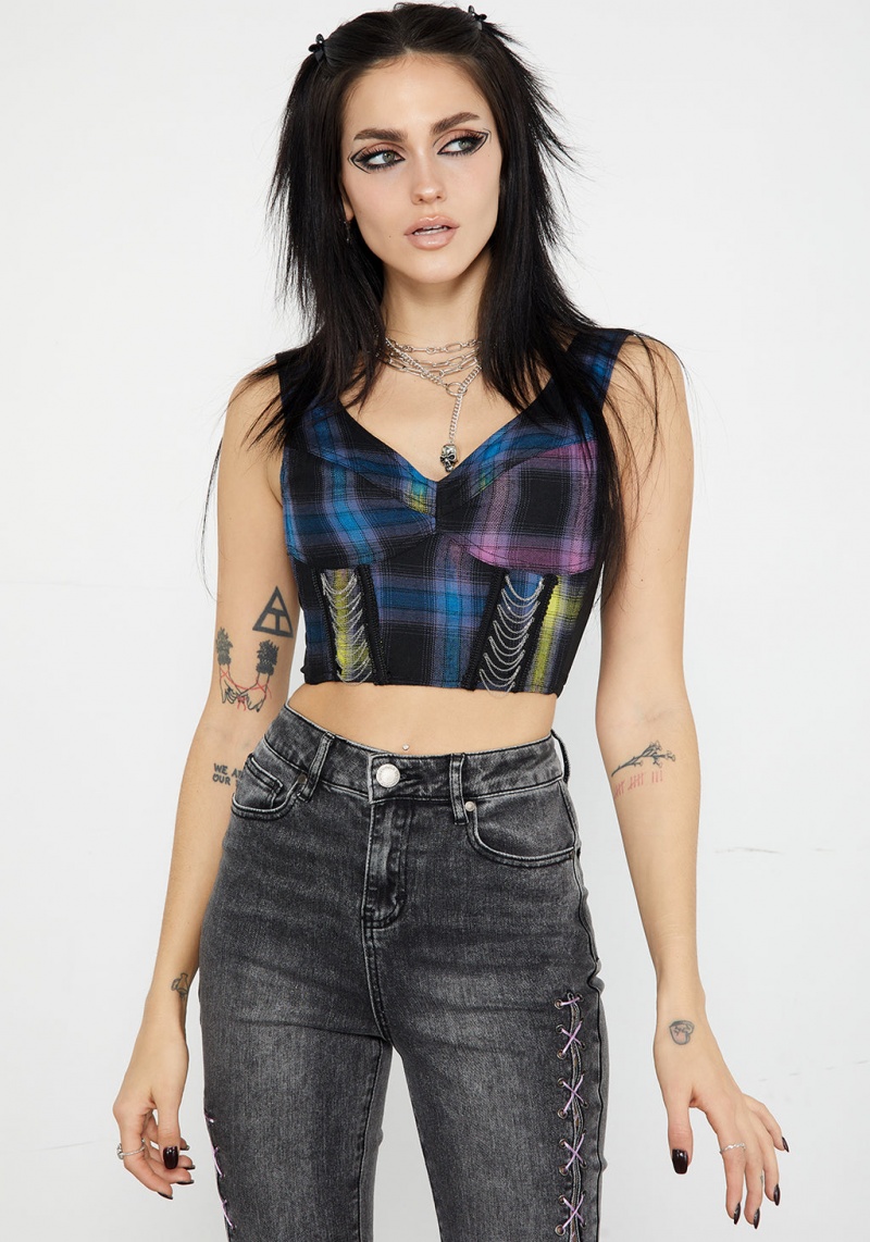 Disturbia Rebel Corset Top | DKG-90830228