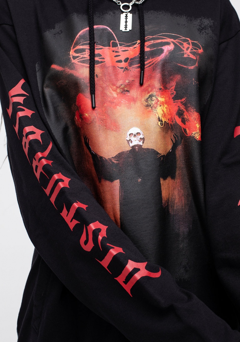 Disturbia Frazetta Devil's Generation Hoody | LOJ-69687670