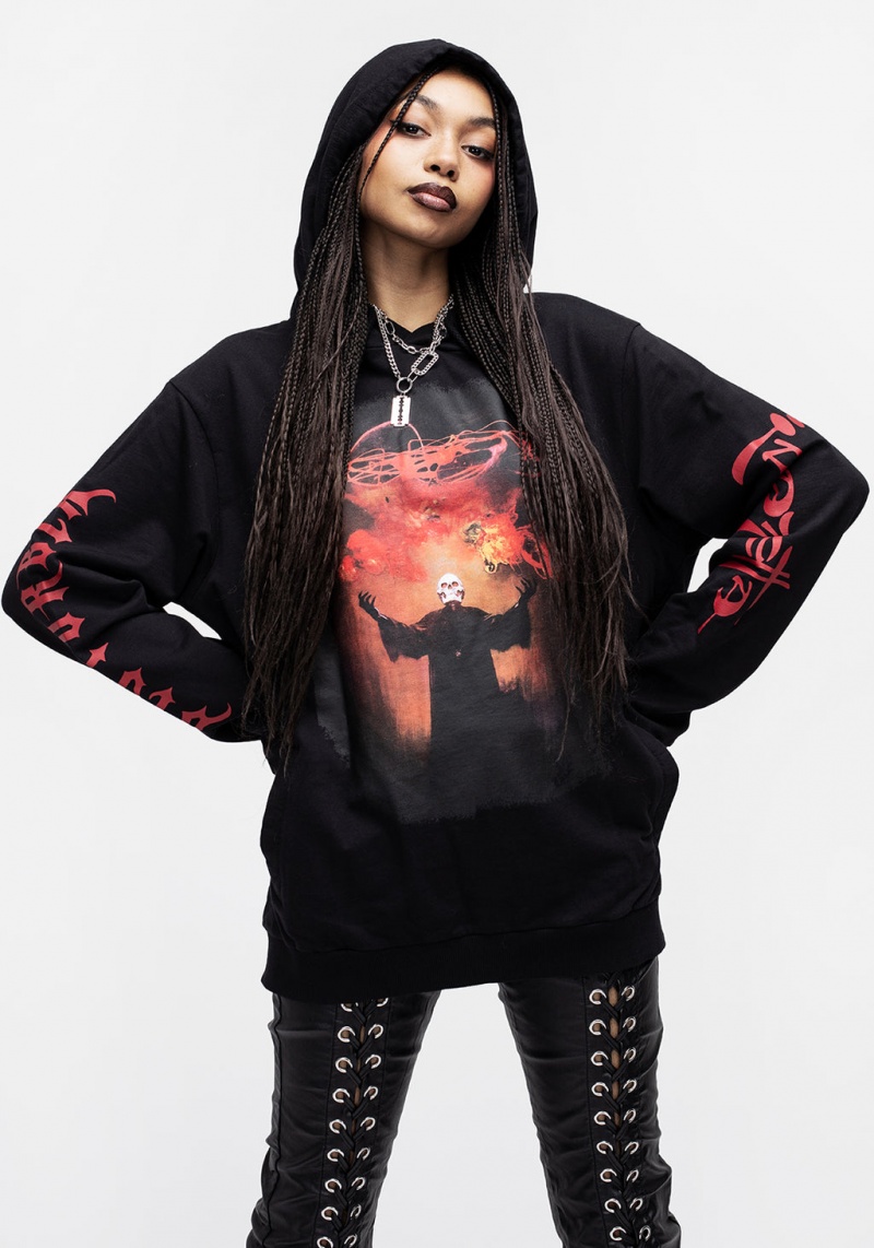 Disturbia Frazetta Devil's Generation Hoody | LOJ-69687670