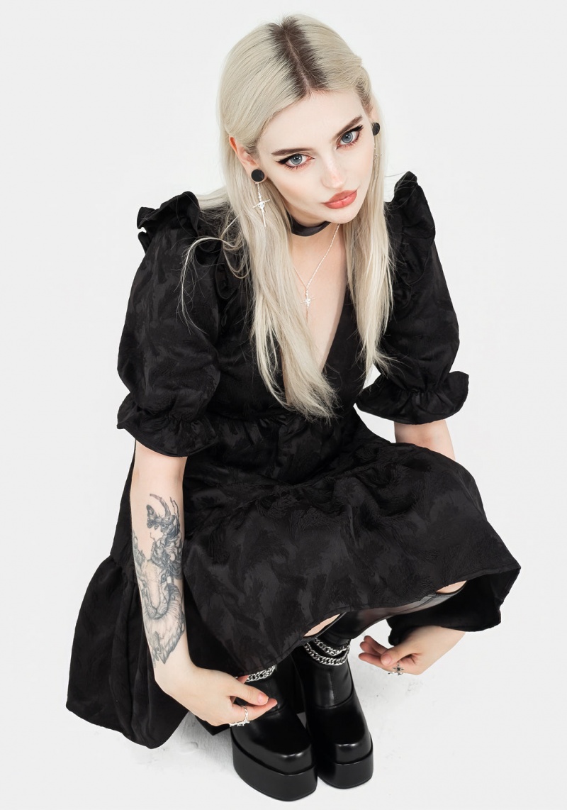 Disturbia Violenta Mini Smock Robe | ZIW-43144702