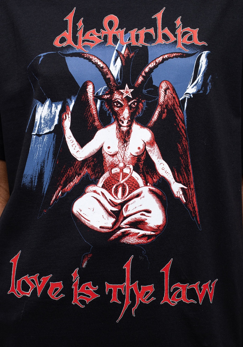 Disturbia Love Is The Law Unisex T-Shirt | YFZ-26623758