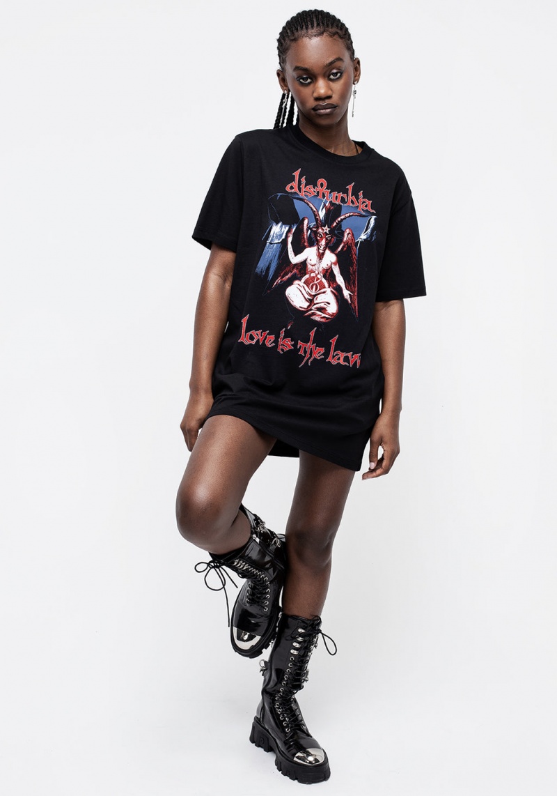 Disturbia Love Is The Law Unisex T-Shirt | YFZ-26623758