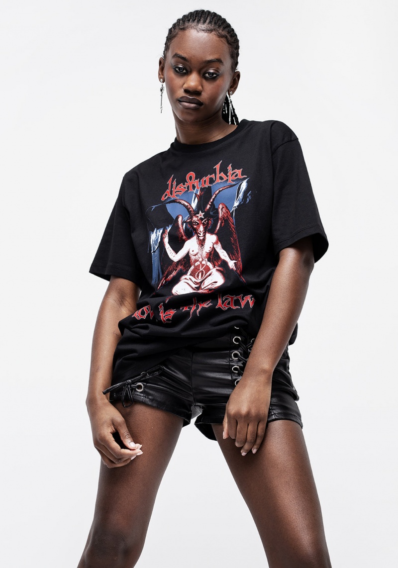 Disturbia Love Is The Law Unisex T-Shirt | YFZ-26623758