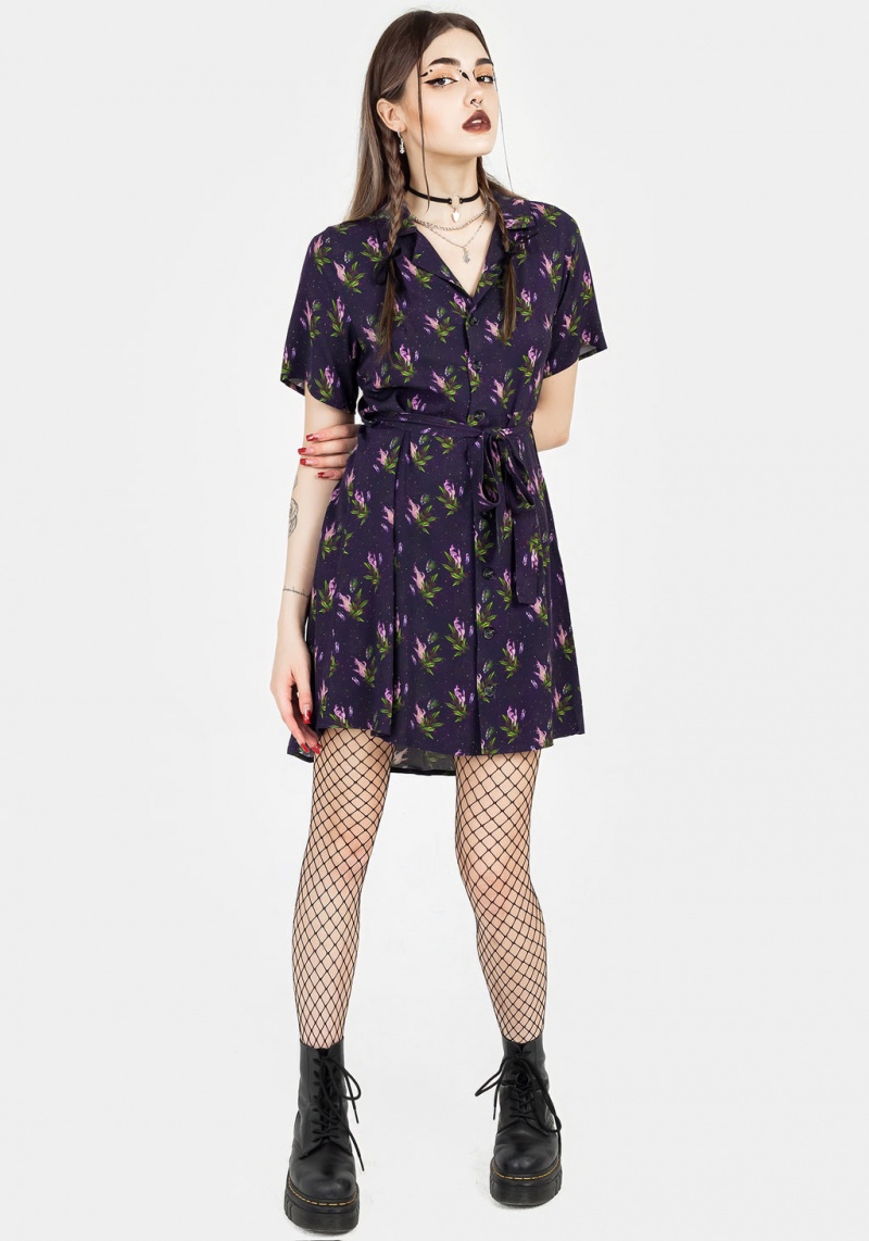 Disturbia Petra Mini Shirt Robe | ANF-65601470