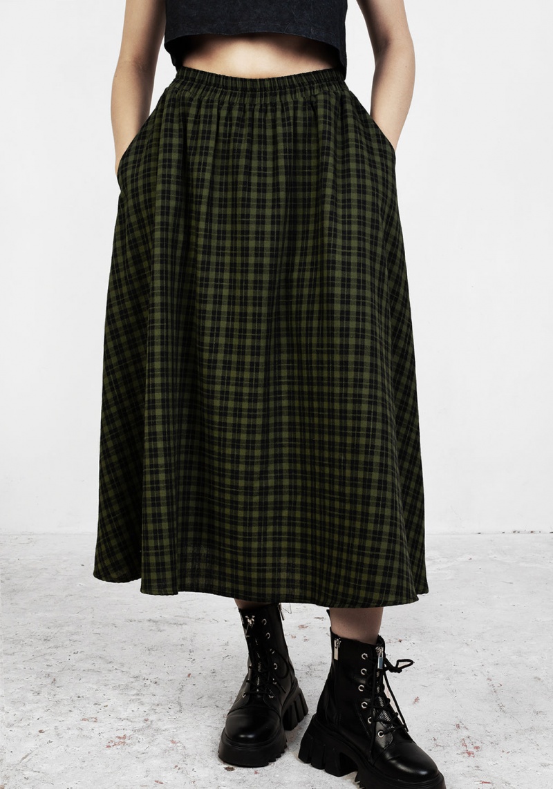 Disturbia Terra Midi Skirt | FCB-65302529