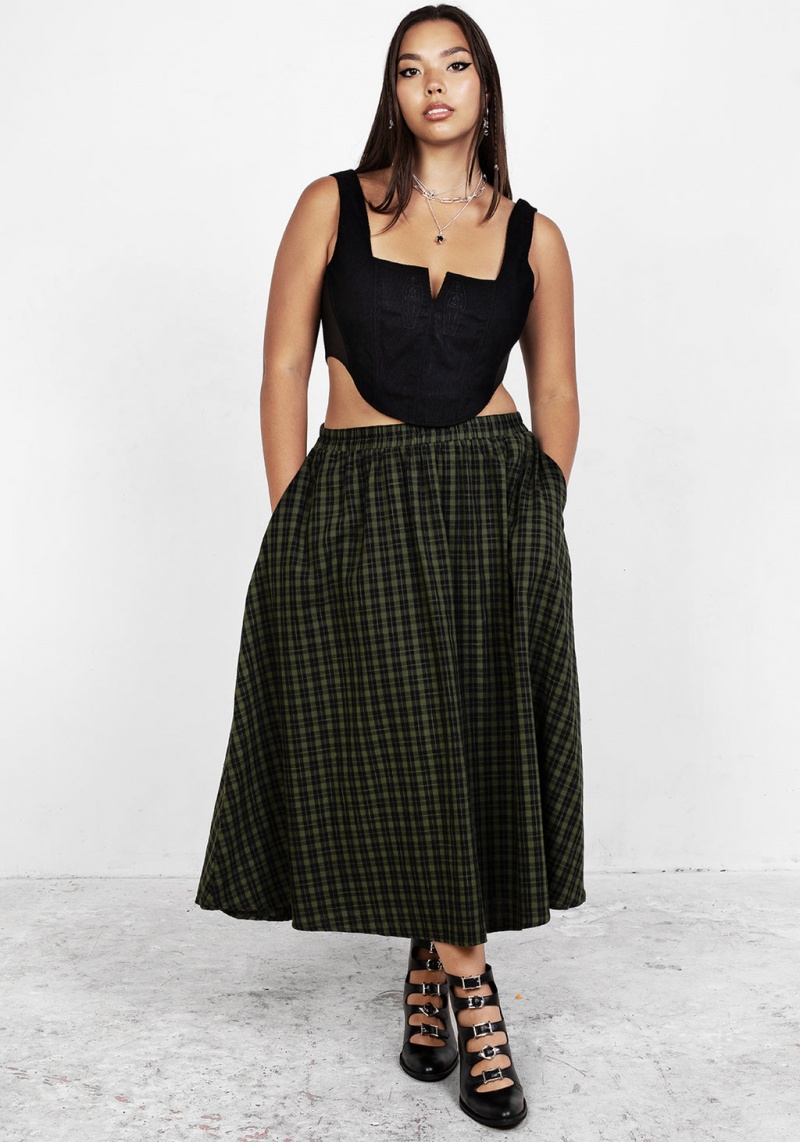 Disturbia Terra Midi Skirt | FCB-65302529