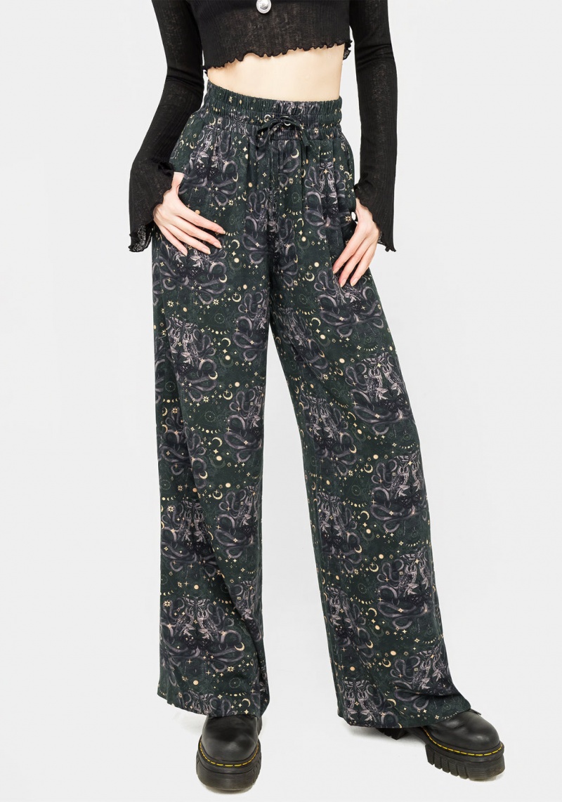 Disturbia Cailleach Larges Leg Trousers | OKO-60206568