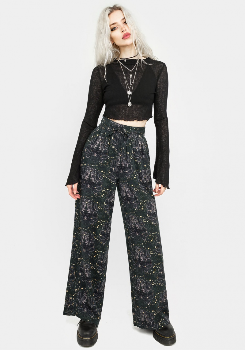 Disturbia Cailleach Larges Leg Trousers | OKO-60206568