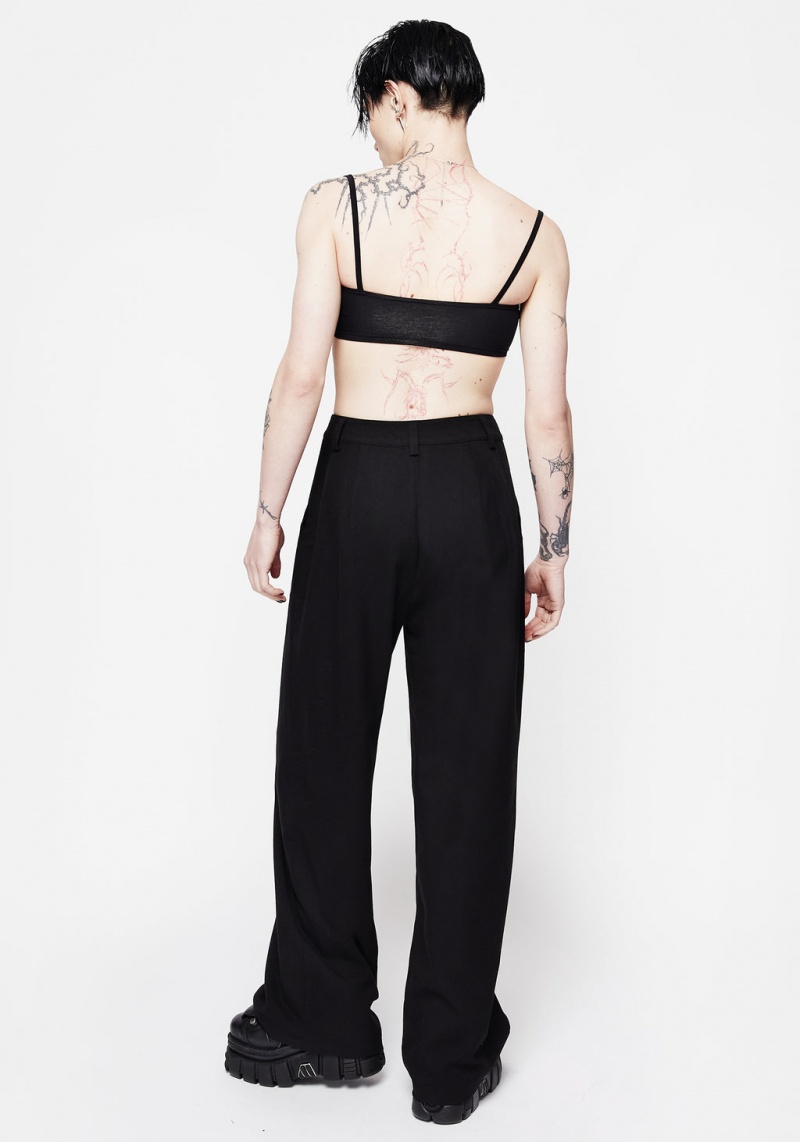 Disturbia Poe Plissé Larges Leg Trouser | UUT-32865392