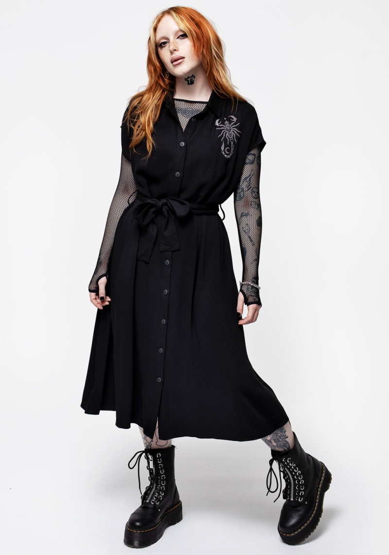 Disturbia Serket Relaxed Midi Robe | JLI-82106499