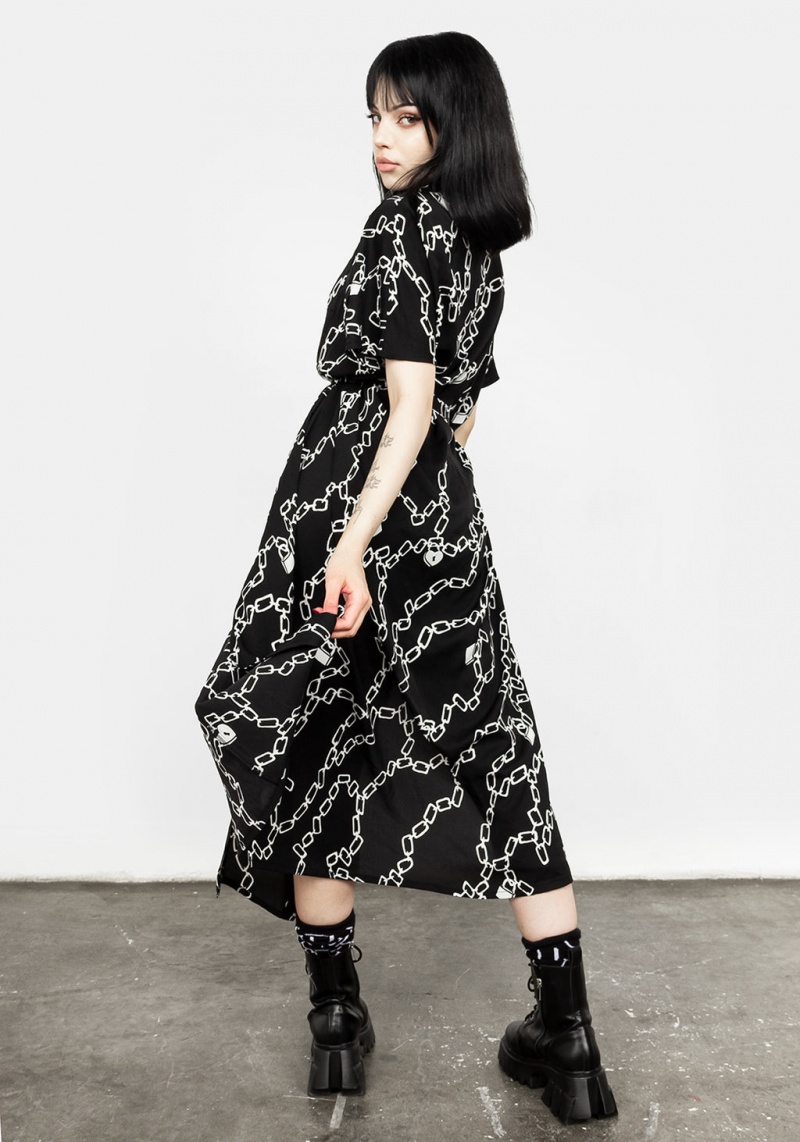 Disturbia Lovelock Oversized Midi Robe | DJX-31288957