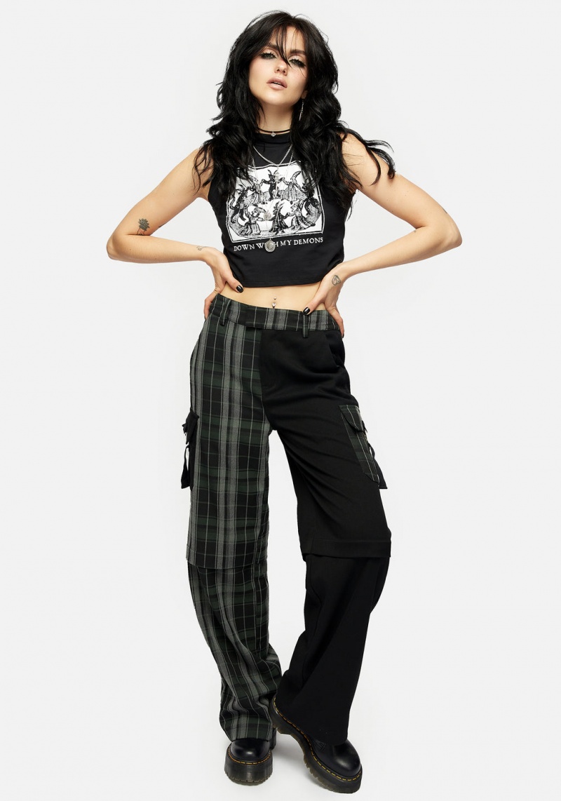 Disturbia Checkmate Cargo Pant | TWL-48798630