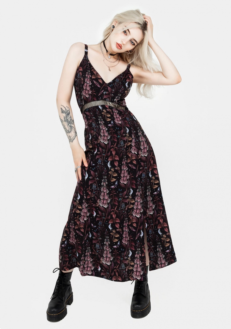 Disturbia Foxglove Midaxi Cami Robe | GAH-01226101