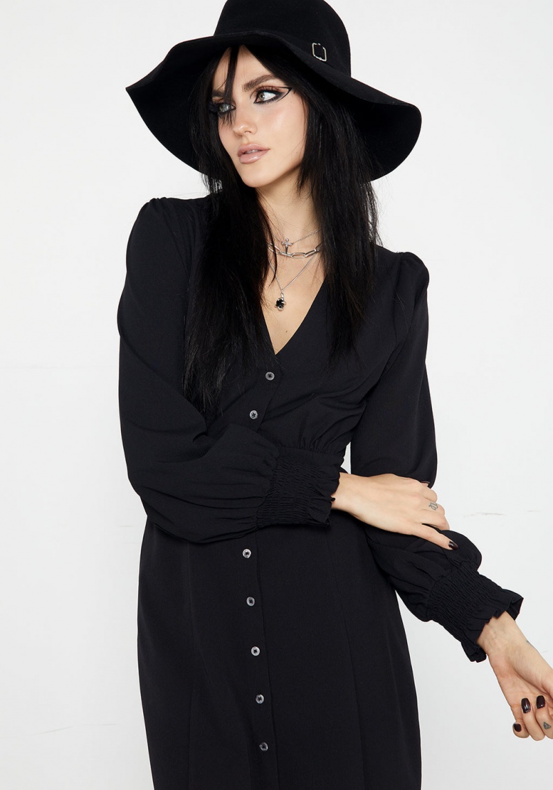 Disturbia Cora Button Up Midaxi Robe | CBB-12147736