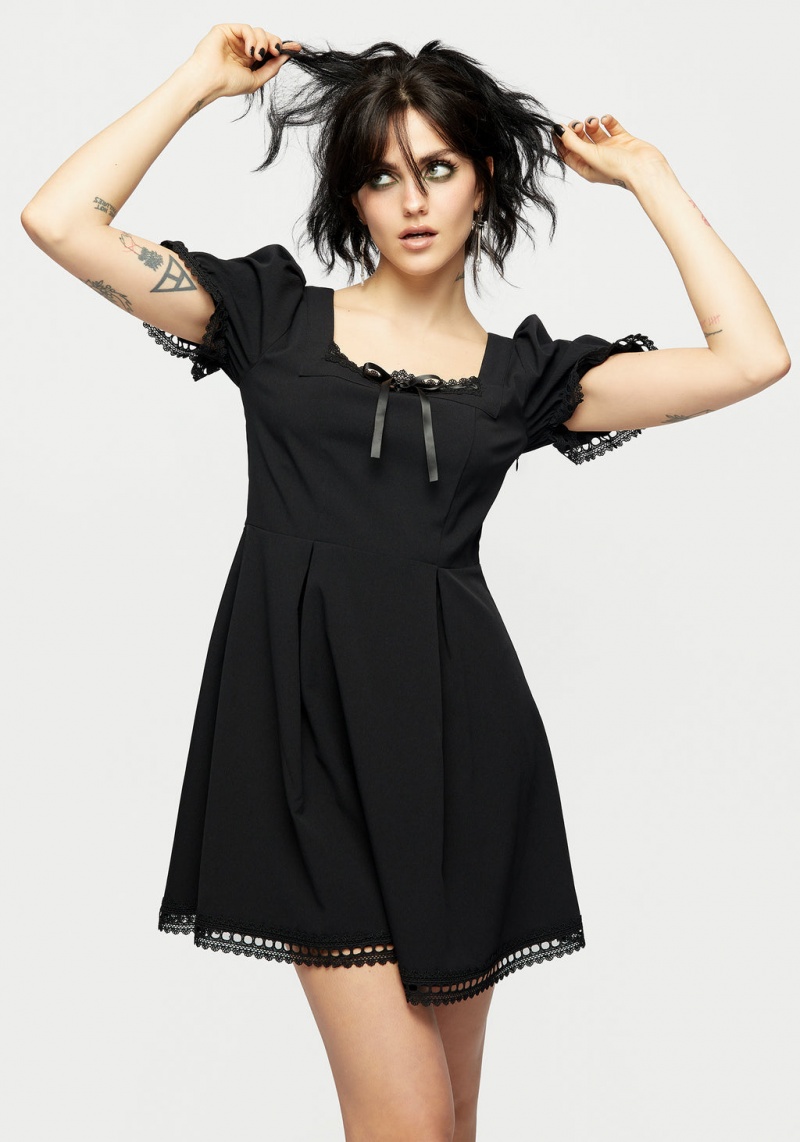 Disturbia Misery Square Neck Mini Robe | SSX-50328650