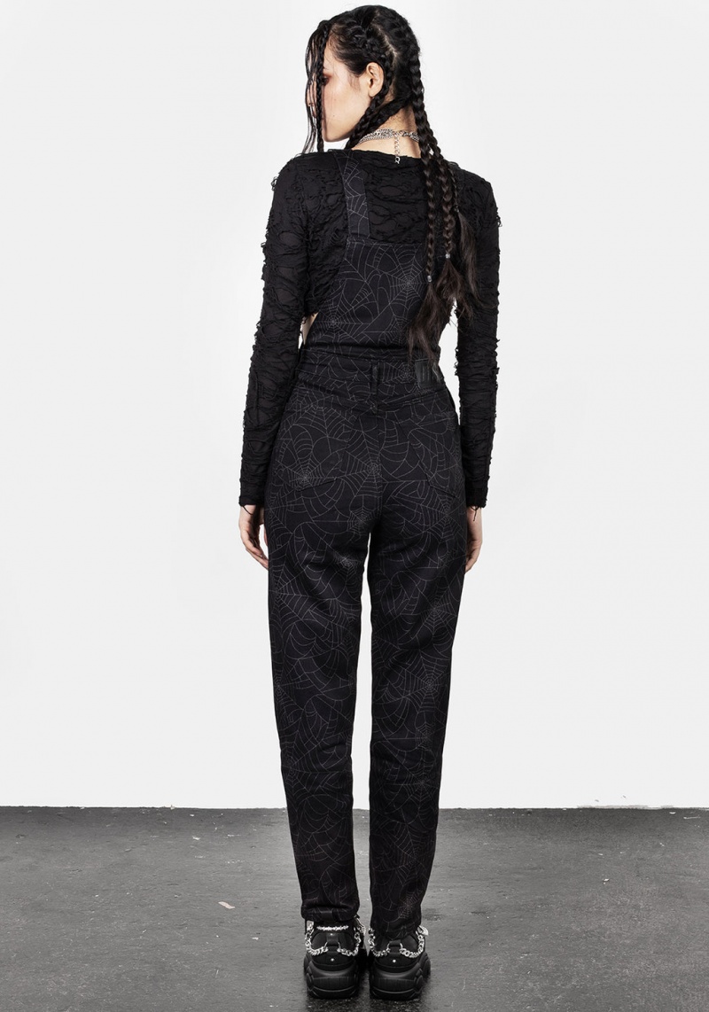 Disturbia Venom Mom Dungarees | WLV-54494681