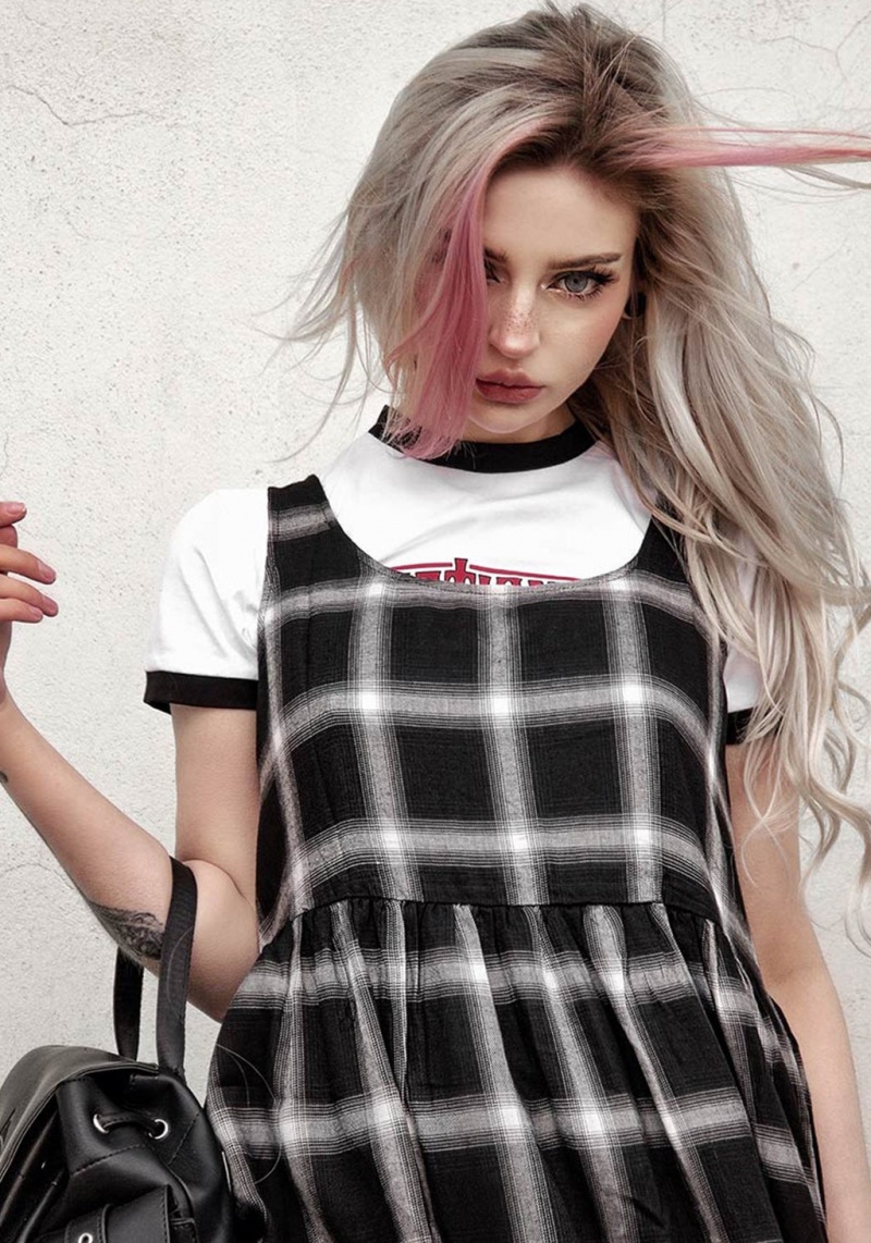 Disturbia Singles Plaid Robe | JKD-37266101