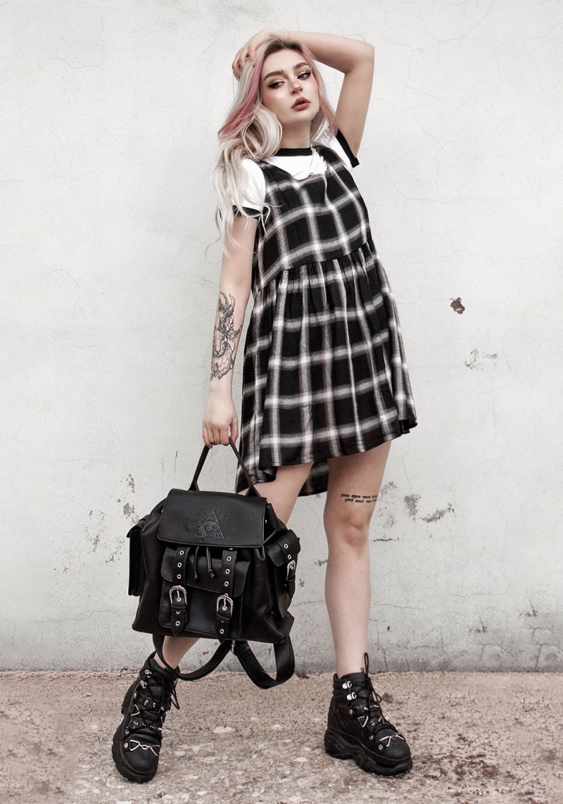 Disturbia Singles Plaid Robe | JKD-37266101