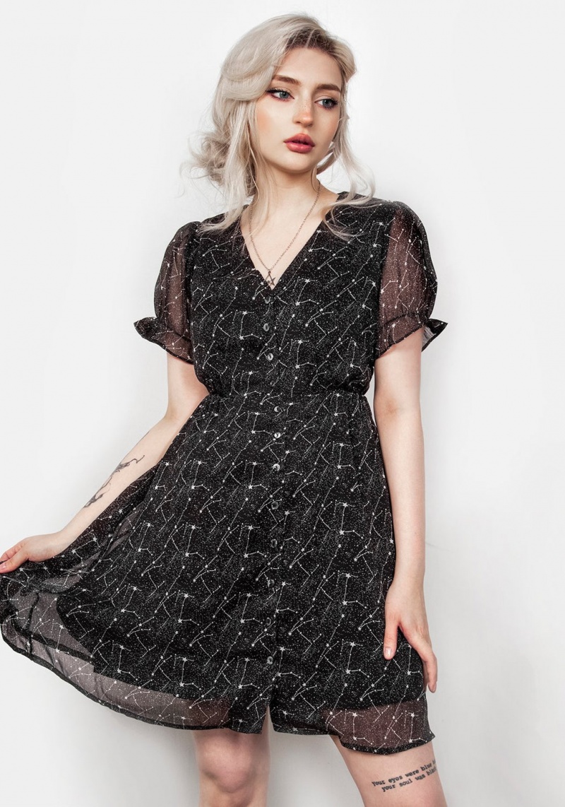 Disturbia Spectral Button Up Robe | LBH-89810632