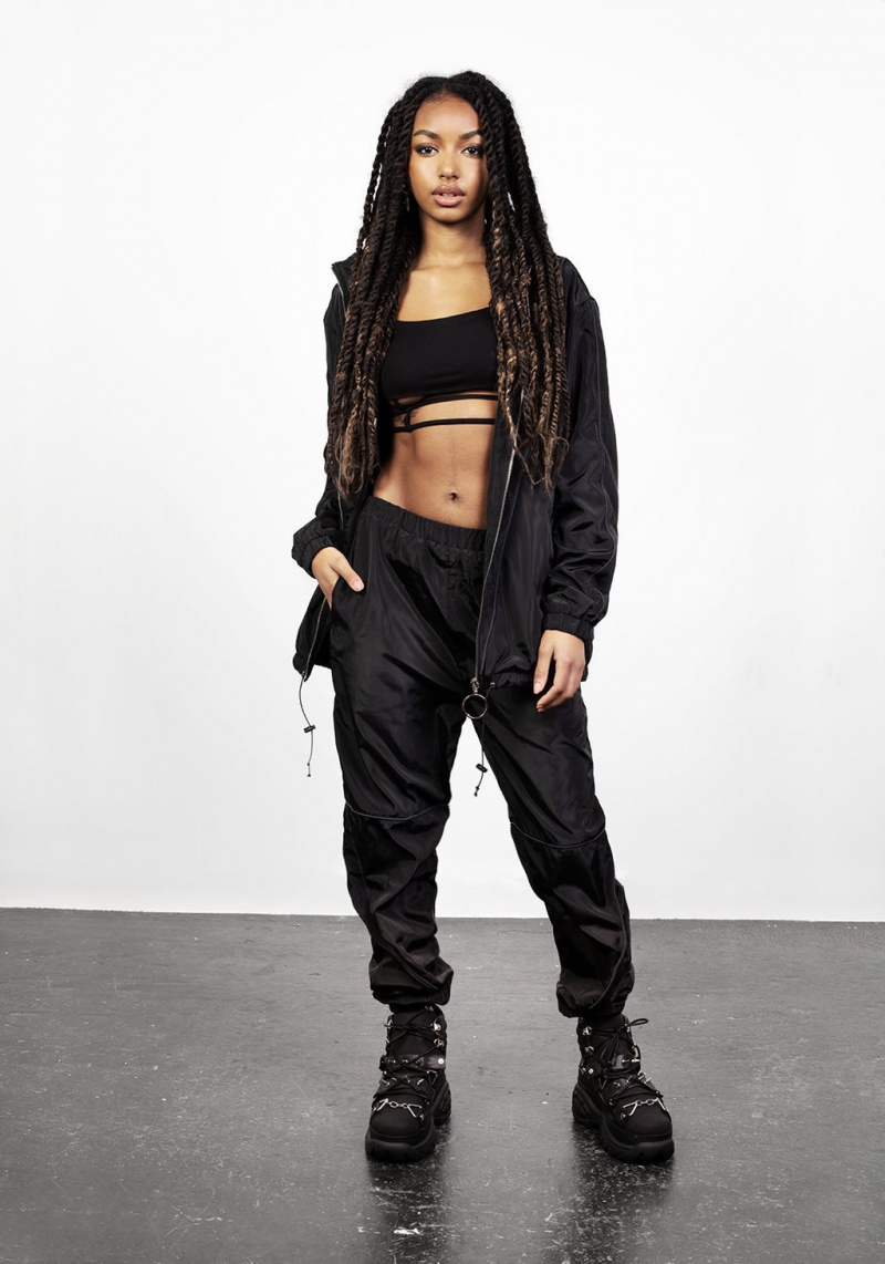 Disturbia Arcana Reflective Tracksuit Pants | LDI-39278500