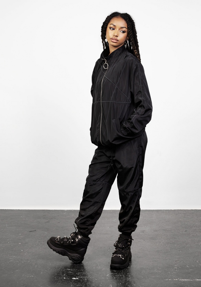 Disturbia Arcana Reflective Tracksuit Pants | LDI-39278500