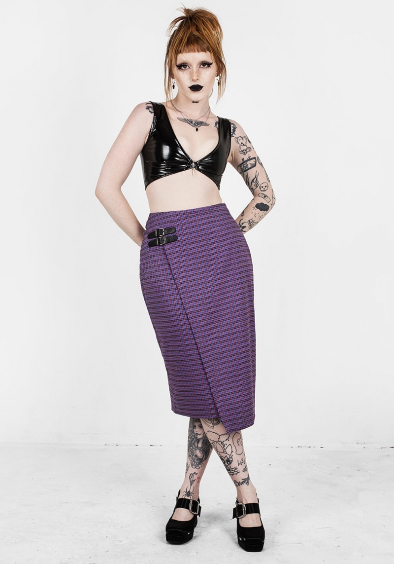 Disturbia Jagger Midi Kilt | DBR-78226359