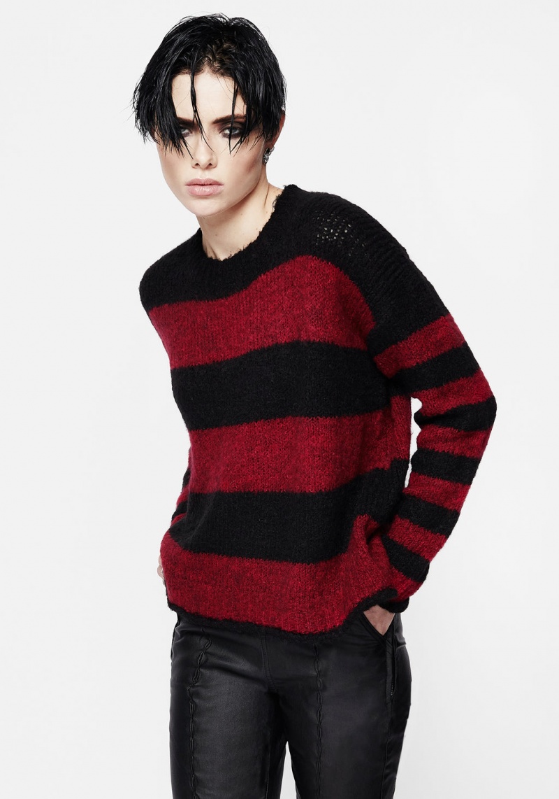 Disturbia Android Loose Knit Jumper | LWQ-58111870