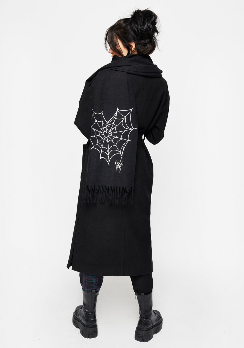 Disturbia Catch Feelings Embroidered Scarf | VTY-44772781