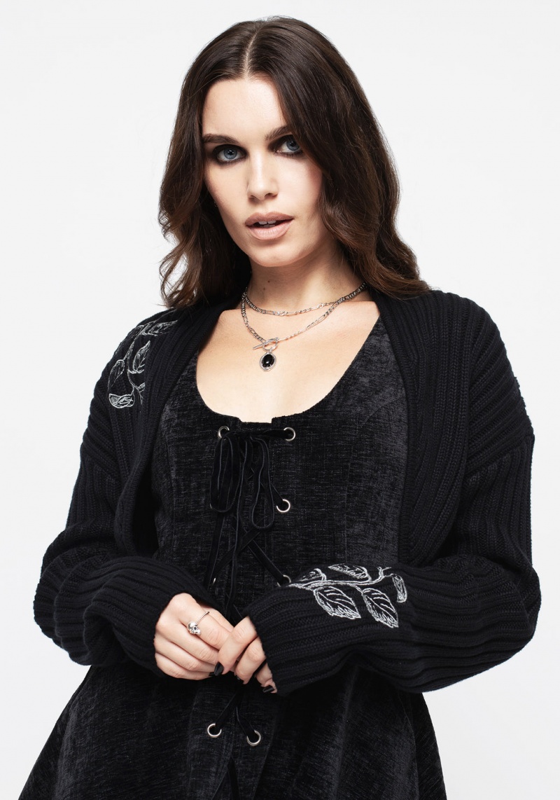 Disturbia Amalthea Embroidered Bolero | GES-80135185