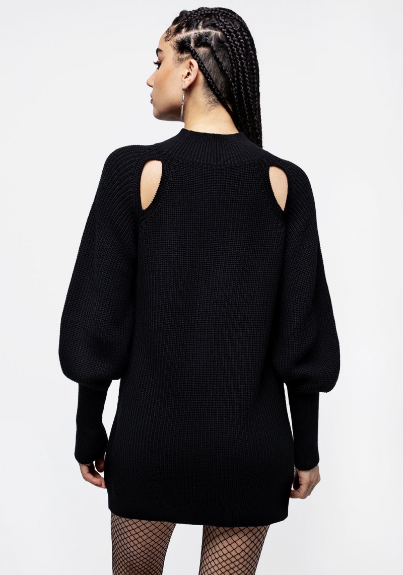 Disturbia Dea Cut Out Jumper Robe | EWD-20143294