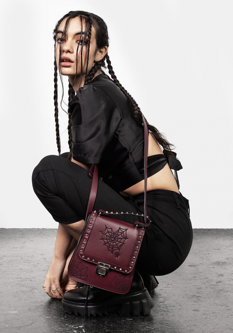 Disturbia Catch Feelings Crossbody Satchel Bag | FXP-58566790