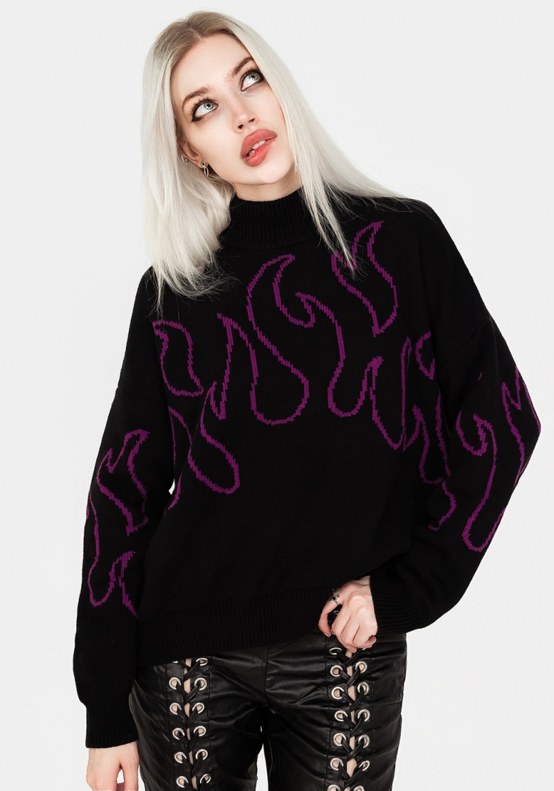 Disturbia Blaze Jumper - Purple | IFA-83025067