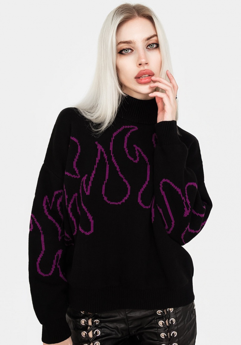 Disturbia Blaze Jumper - Purple | IFA-83025067