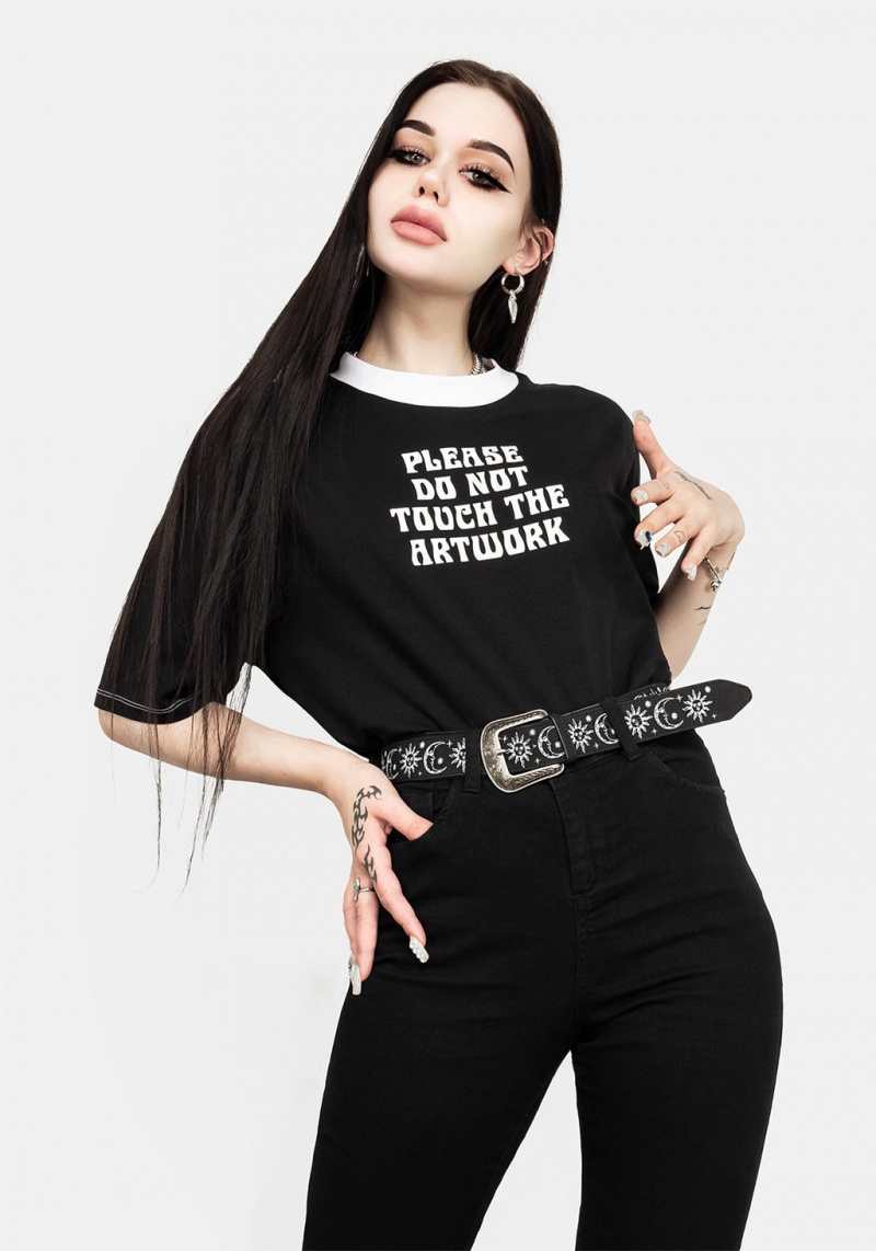 Disturbia Zappa Guitar Brides Jeans Belt | VJV-08369186