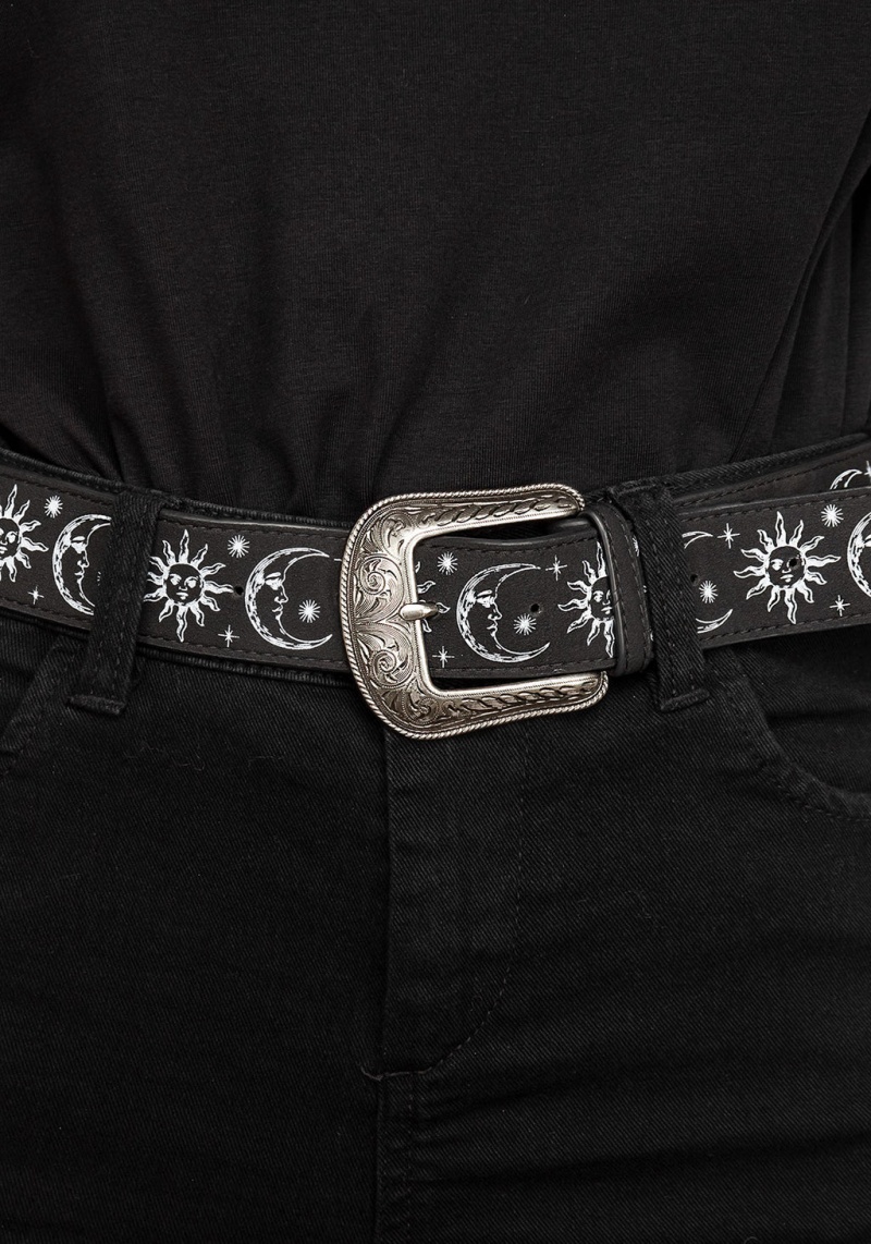 Disturbia Zappa Guitar Brides Jeans Belt | VJV-08369186